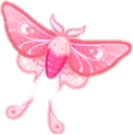 PinkLunarMoth emote