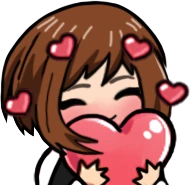 bnhaochakoheartlove emote