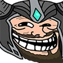 Trolldamere emoji