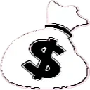 cashbagwhite emote