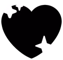 ShinyBlackHeart emote