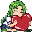 MidoriLove emote
