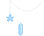 bluehangingstars emote