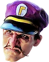 Waluigi emote