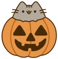 PusheenPumpkin emote