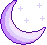 purpleglittermoon emote