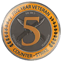 CSGO5YearVeteranCoin emote