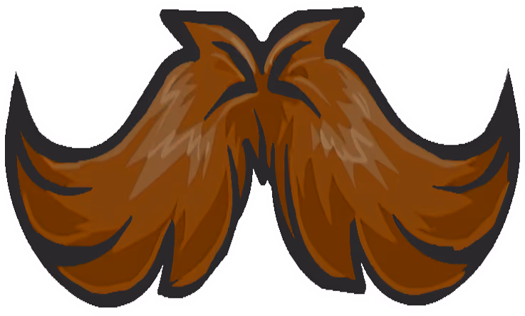 mustache emote