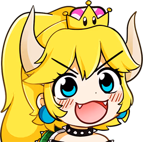 bowsette emote
