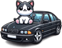 BmwE39Cat emote