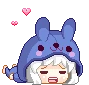 Rainbow_Kawaii_Bunny2 emote