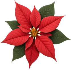 Christmasflower emote
