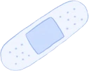 bandage_blue emote