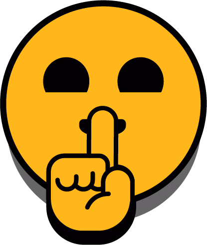 Shhh emote
