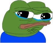 PepeSadCry emote
