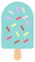 GreenSprinklePopsicle emote