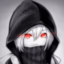 hoodedanimegirl emote