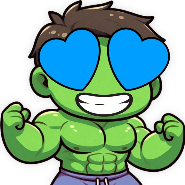 Hulk_HeartBlue emote
