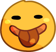 Blehhhh static emote