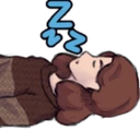 SleepingCubie1 emote