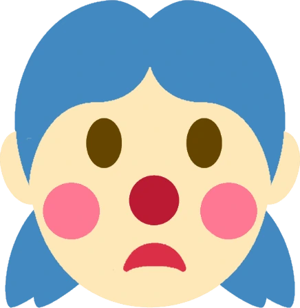 clown_girl_frown emote