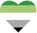 Aro_heart emote
