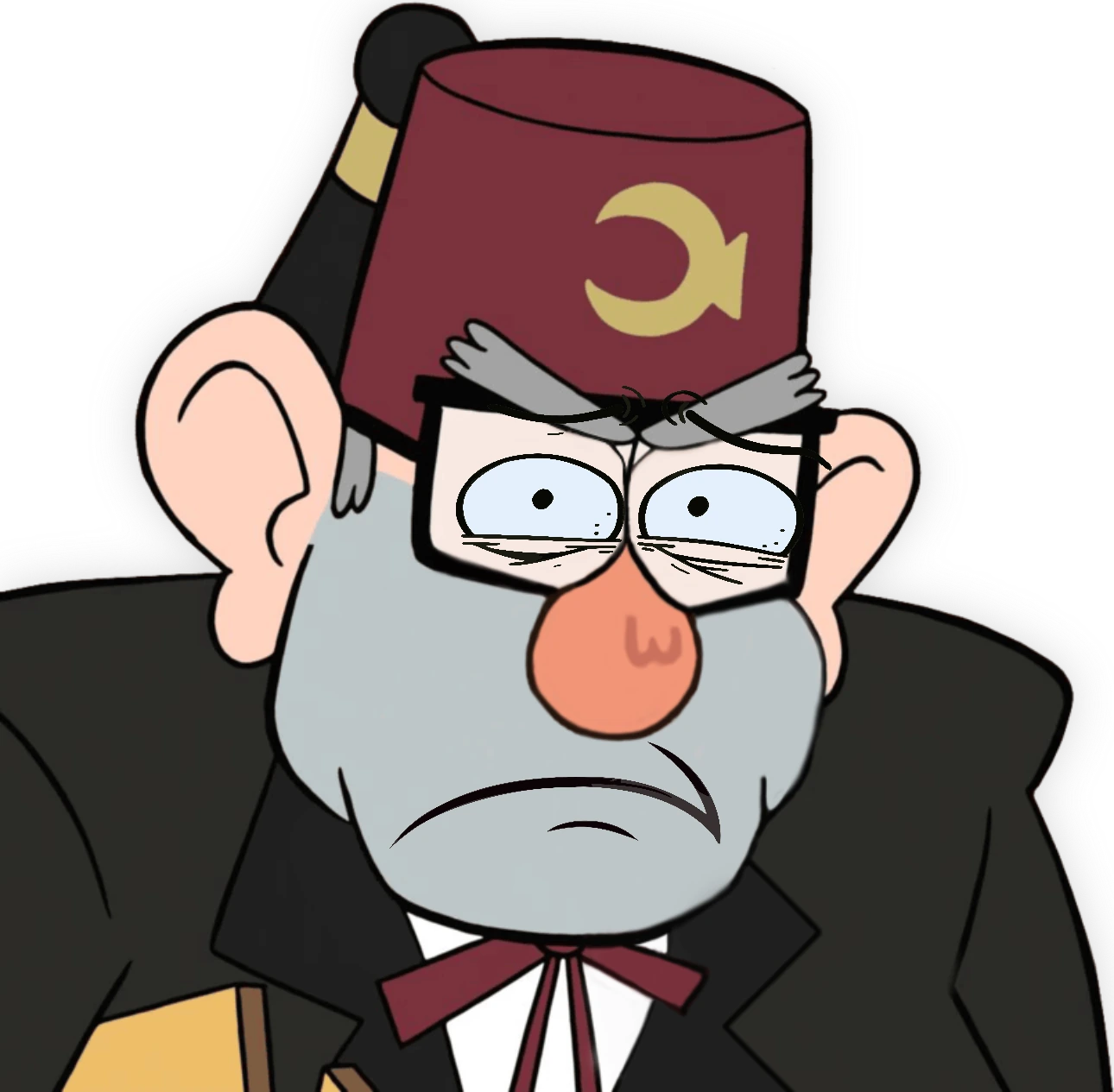 GrunkleStan_Concerned emoji