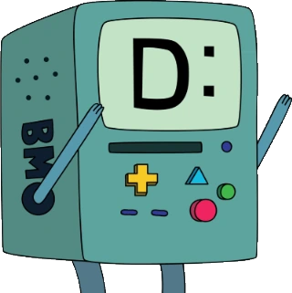 BMOSHOCKED emote