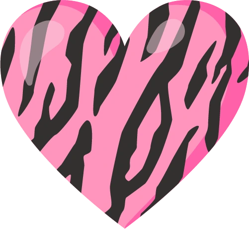 Pinkblackheart emote