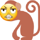 monkey_grimace emote