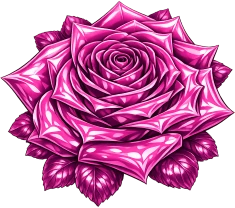 3dpinkshinyrose emote