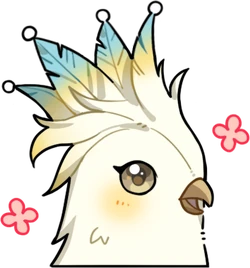 CrownedParrotWow static emote