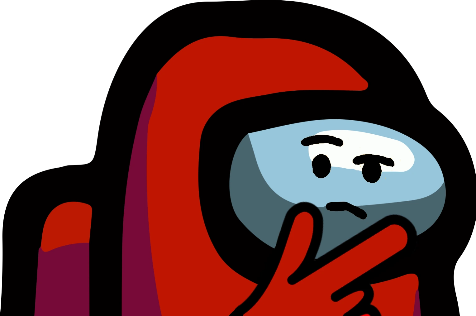 Among_Us_Thinking sticker