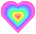 RainbowGradientHeart emoji