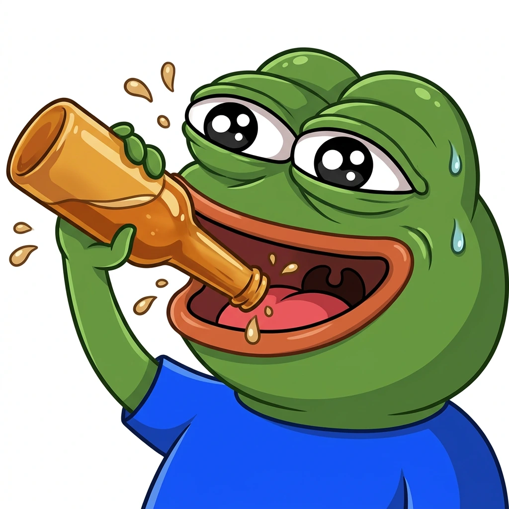 pepe_chugging_a_drink emoji