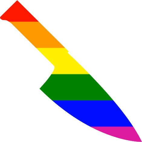GayPrideKnife emote