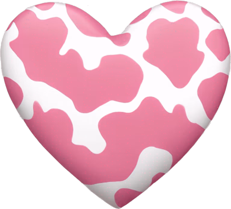 Pinkwhiteheart emote