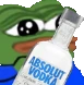 Pepevodka emote