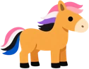 genderfluidpridehorse emote