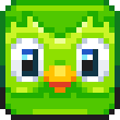 Duolingo static emote