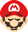 PensiveMario emote