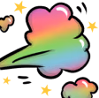 RainbowFart emote