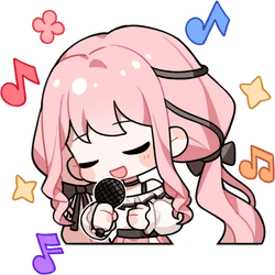 NikkiSinging static emote