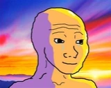 WojakSunset emote