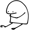 Sadwaiting emote