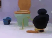Pissing emote