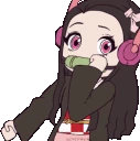 NezukoVibing emoji