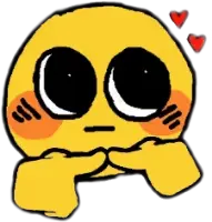 ShyLovecursedemoji emote