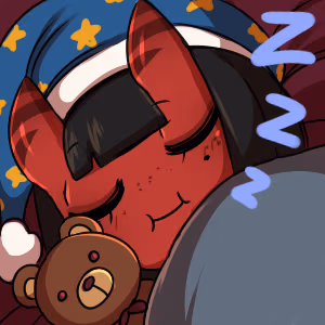Meru_Sleeping emote