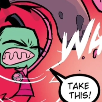 Zim_SackBrainSmack emote